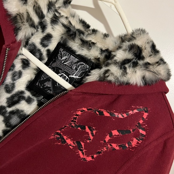 Fox Jackets & Blazers - Fox Racing Faux Fur Hoodie